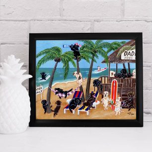 Obras de arte de los labradores de vacaciones de v