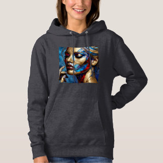 Obras de arte de sudaderas encapuchadas de mujeres