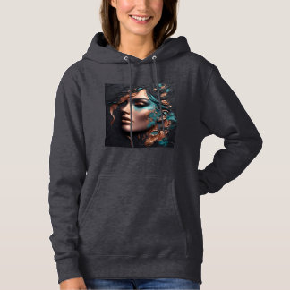 Obras de arte de sudaderas encapuchadas de mujeres