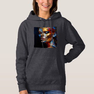 Obras de arte de sudaderas encapuchadas de mujeres