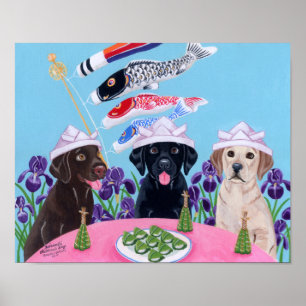 Obras de arte del Día de los Niños Japoneses