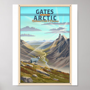 Obras de arte del Parque Nacional del Ártico Litho