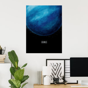 Obras de arte del planeta Uranus - Ilustracion esp