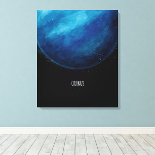 Obras de arte del planeta Uranus - Ilustracion esp