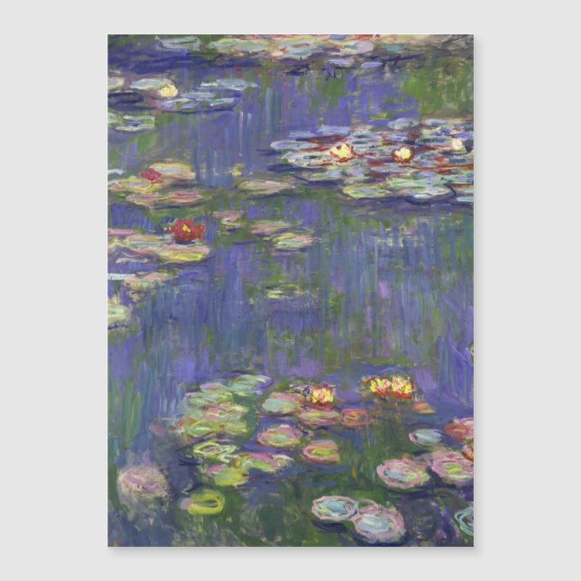 Obras maestras de nenúfares de Monet (Anverso)