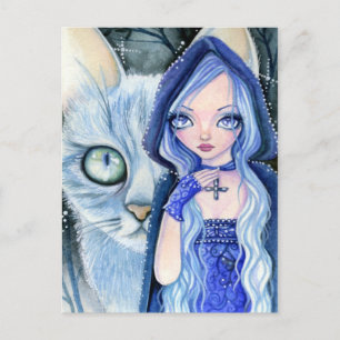 Observador de invierno - postal