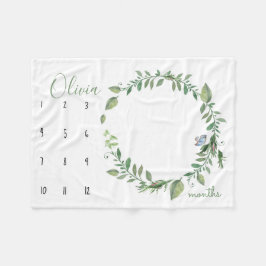 Observarme crecer - Foto manta con acuarela