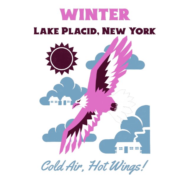 Observatorio de Águila: Campamento de Invernadero (Majestic eagle soars over a snow-covered camp, capturing the wild essence of a winter adventure.)