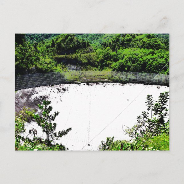 Observatorio de la Tarjeta Post XI de Puerto Rico (Anverso)