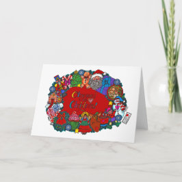 Obsesionada con la tarjeta de Navidad