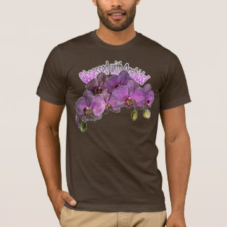 Obsesionado con la camiseta de las orquídeas