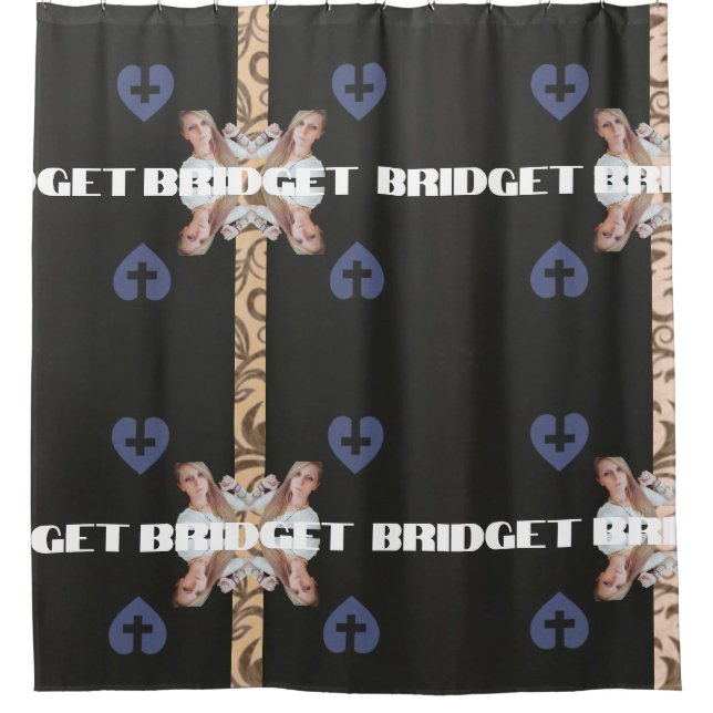 Obtén cortina de ducha Bridget (Anverso)