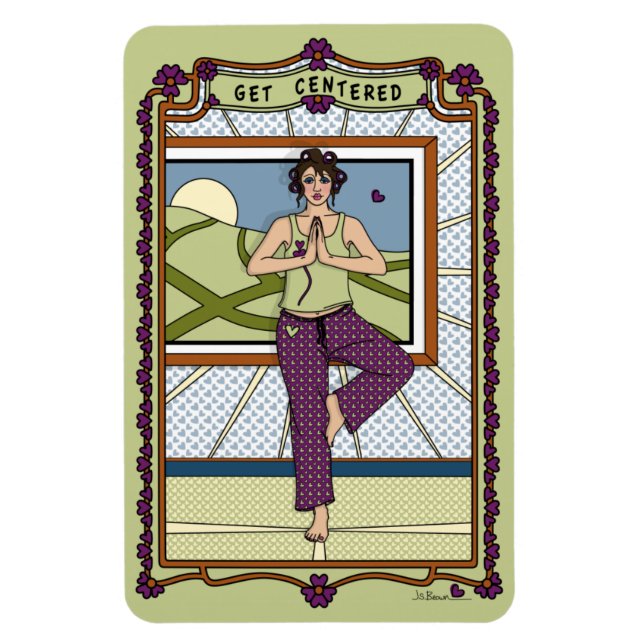 Obtén el imán del refrigerador Century_A_4x6 (Vertical)