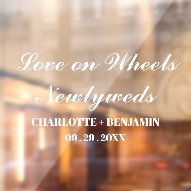 Obtén información con Pegatinas de coches de boda  (Hoja 2)