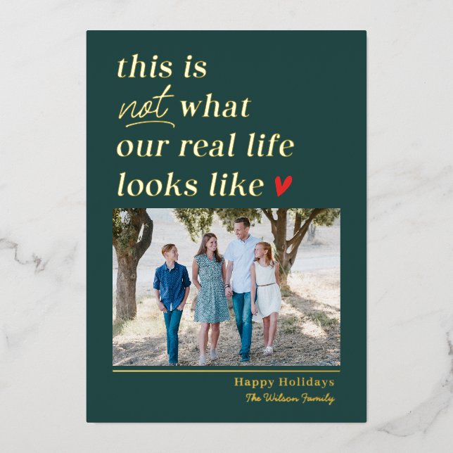 Obtén tarjeta de Navidades de tarjetas de fotos de (Anverso)