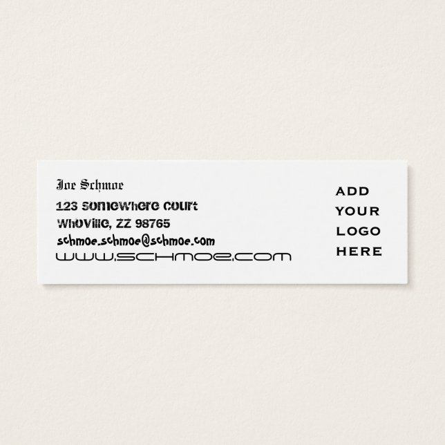 Obtén tu propio libro Commuter Bookmark (Atrás)