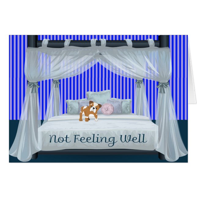 Obtén una buena tarjeta para el Bulldog o el Bulld (Anverso (Horizontal))