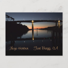 Obtén una postal del puerto de Noyo en Fort Bragg,