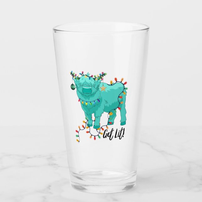 Obtén vidrio de pinta de café ligero (Anverso)
