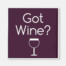 Obtención de imán cuadrado de vino