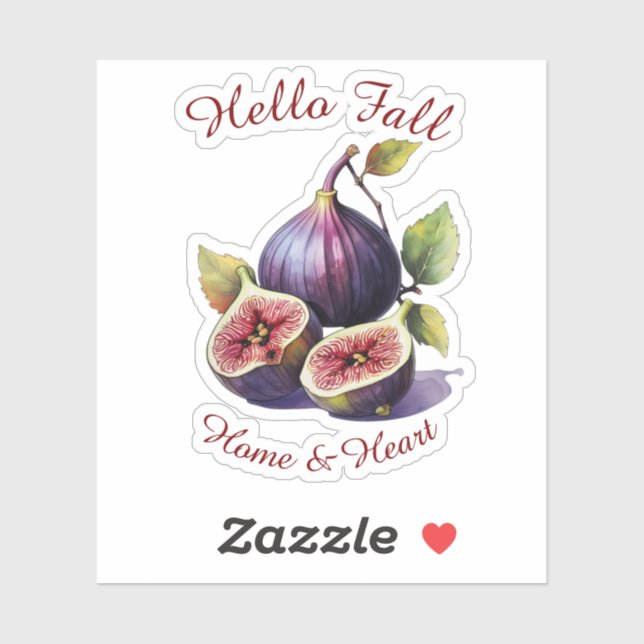 Obtención de otoño de arte de frutas con Pegatina  (Hoja)