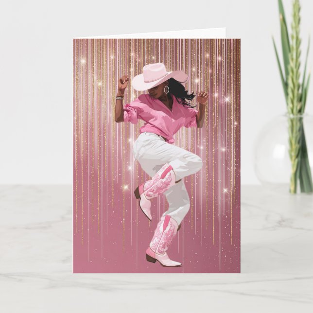 OBTENER CHICA DE TI #1 Tarjeta de agradecimiento d (Anverso)