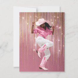 OBTENER CHICA DE TI #1 Tarjeta de agradecimiento d