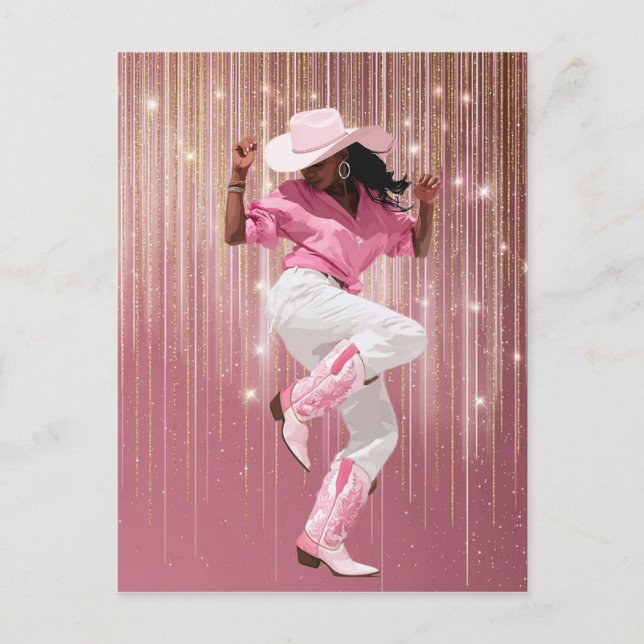 OBTENER CHICA DE TI #1 Tarjeta de agradecimiento d (Anverso)