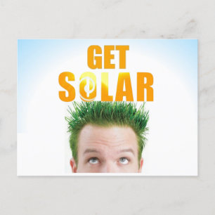 Obtener el logotipo solar Tarjeta de poste Ecofrie