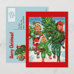 Obtener la postal del árbol de Navidad