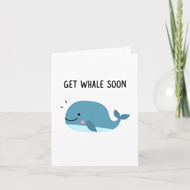 Obtener la tarjeta Whale Pun pronto (Anverso)