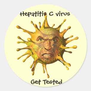 Obtener pegatinas del virus de la hepatitis C prob