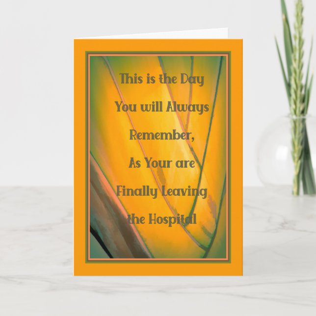 Obtener tarjeta de calidad, día de salir del hospi (Anverso)