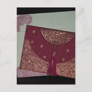 Obtener tarjetas de matrimonio hindú de diseñador