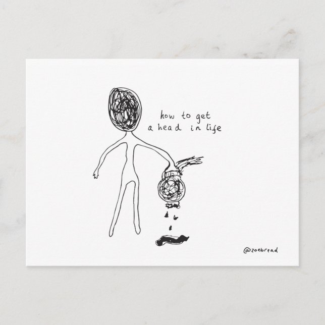 obtener una postal de la cabeza (Anverso)