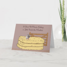 Obtener una tarjeta adecuada para el ratón enfermo