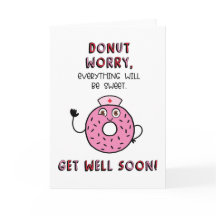 Obtener una tarjeta imprimible pronto | Donut Worr