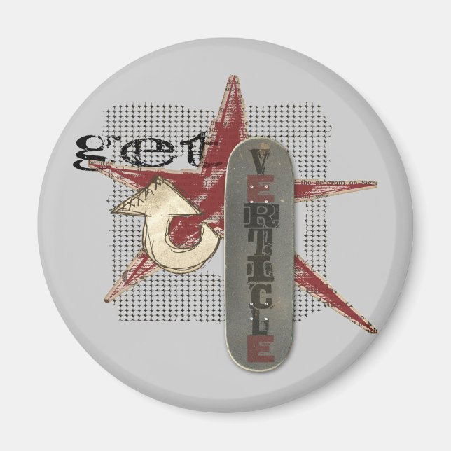 Obtener vertícula - imán (Frente)