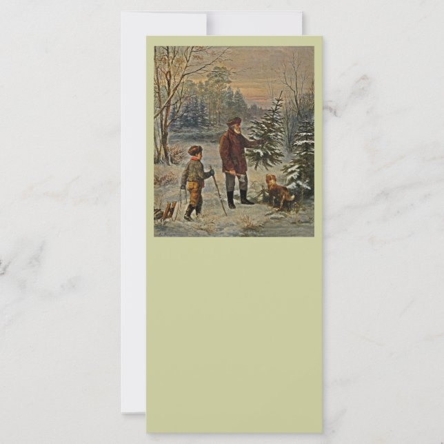 Obteniendo el árbol de Navidad (Anverso)