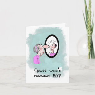 Obteniendo la vieja tarjeta de cumpleaños divertid