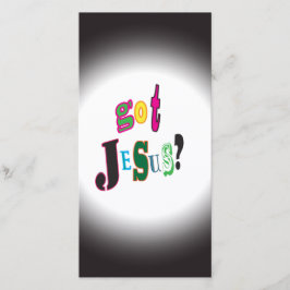 Obtuve el resumen religioso de óvalo negro de Jesu