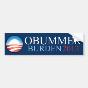 Obummer - carga 2012 - pegatina para el