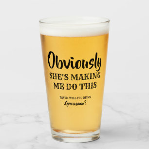 Obvio - Funny Groomsman Propuesta