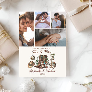 Occidente Primera Navidad como señora y Sr. 5 Foto