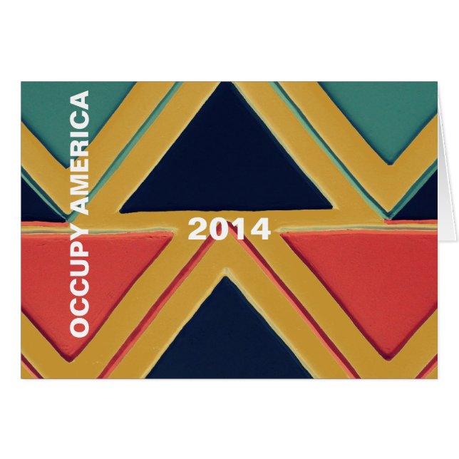 OCCUPY AMÉRICA 2014 (Anverso (Horizontal))