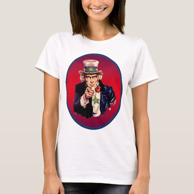 Occupy Planet Earth: Camiseta de "Fracturar es un  (Anverso)