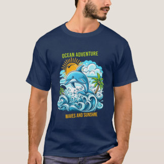 Ocean Adventure: Diseño de camisetas con toques y 