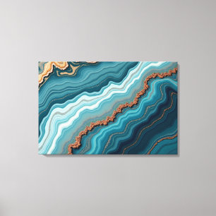 Ocean Agate – Arte Fluido Abstracto