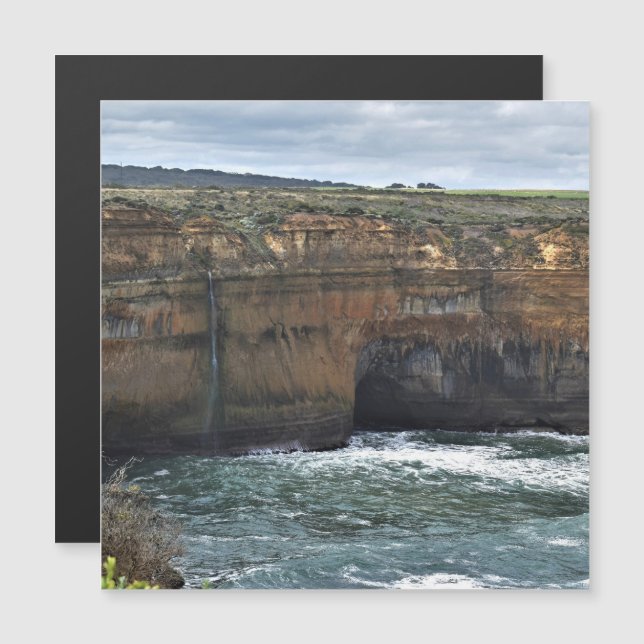 Ocean Carved Wonders Magnetic Card (Anverso/Reverso)