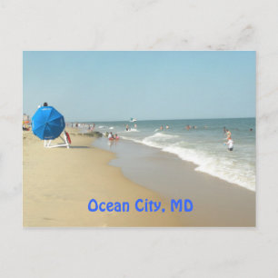 Ocean City, tarjeta postal MD